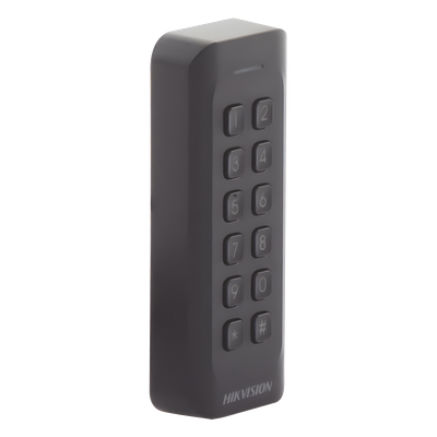 Lector de Tarjetas PROX / EM 125 kHz / Teclado Numérico / Wiegand W26/W34 / IP65 / Perfil Delgado