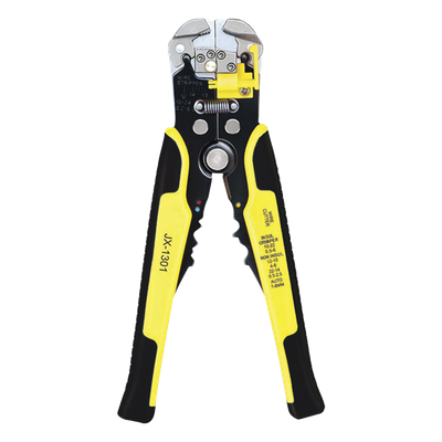 Pinza Multifuncional / Pelacables y Prensado Automático / Calibres 10-24 AWG / Acero Térmicamente Tratado / Acabado Satinado Antióxido