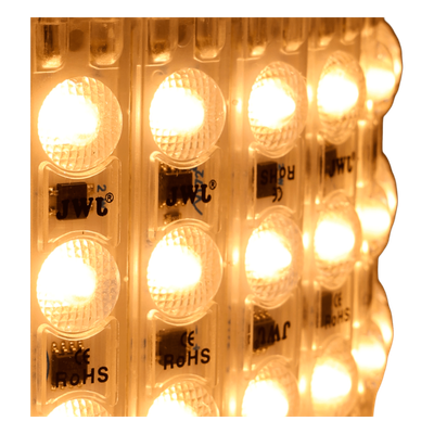 Cadena de Módulos LED / 20 Unidades en Serie / 4 500 Lúmenes / 50W / IP65 / 2 700 K / 110V / Montaje Adhesivo