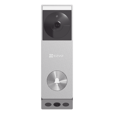 Videoportero IP de Batería / Dual Cámara 3 MP + 2 MP / Panel Solar 1.2W / IR 6 m (19.7 ft) / IP65 / Audio Bidireccional / Wi-Fi