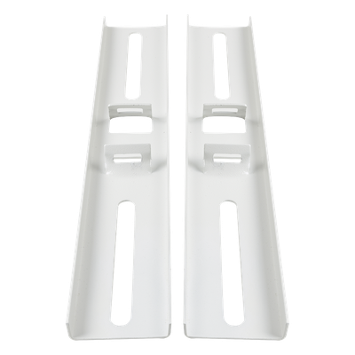 Montaje de Metal para Poste Universal / Ajuste 115-280 mm / Carga 30 kg / Ángulo 45° / Acero con Pintura Electroestática / 300x44 mm (0.98x0.14 ft)
