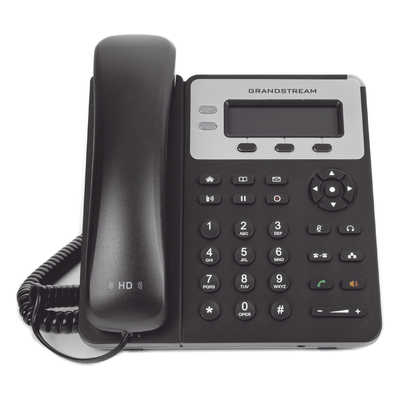 Teléfono IP Empresarial / 3 Líneas SIP / Pantalla TFT LCD 2.8 Pulgadas / 8 Teclas BLF / Conferencia 4 Vías / PoE / Bluetooth / Dual Gigabit Ethernet