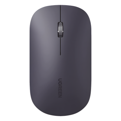 Mouse Inalámbrico / 2.4 GHz / Alcance 10 m (32.8 ft) / DPI 1000-4000 Ajustable / Ultra Delgado 3 cm / Silencioso 40 dB