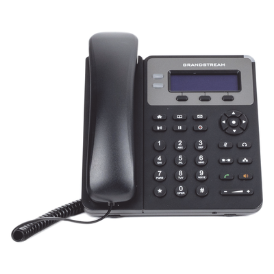 Teléfono IP / 1 Cuenta SIP / 2 Líneas / Pantalla LCD 132x48 / PoE / 3 Teclas Programables / Conferencia 3 Vías