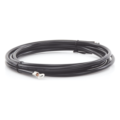 Cable para Controlador de Energía Solar / 3.0 m (9.84 ft) / 8 AWG / Terminal de Ojo / Negro