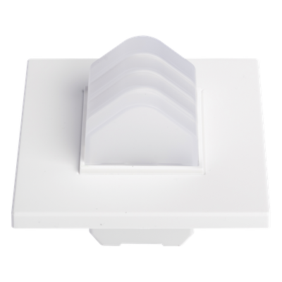 Luz de Indicación Hospitalaria Cuatricolor / 4 Segmentos Luminosos RGB / Alimentación 12 VCC / Bus RS485 / 45x45x30 mm / DIN VDE 0834