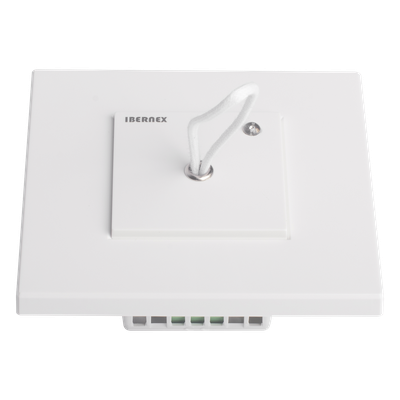 Módulo de Pared para Tirador de Baño / LED Indicador Rojo / Contacto NC Supervisado / IP54 / 12 VCC / 44 mm