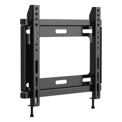 Soporte de Pared para Monitor / 19" a 40" / Carga 30 kg (66 lb) / VESA 200x200 mm / Acero SPCC / 250x220x25 mm (9.84"x8.66"x0.98")