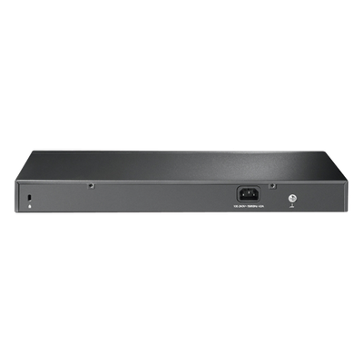 Switch PoE+ Administrable / 24 Puertos Gigabit / 4 Ranuras SFP / 250W PoE Total / SDN Cloud / Enrutamiento Estático