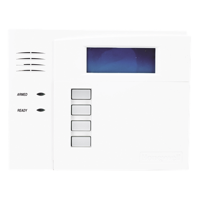 Teclado de Control para Alarma / Pantalla LCD de Palabras Fijas en Inglés / Teclas Retroiluminadas / 4 Botones de Función Programables / Compatible con Paneles VISTA