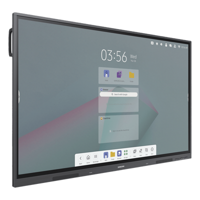 Pantalla Interactiva / 75" / 4K UHD / Táctil IR 8 ms / 400 nits / Android 14 EDLA / Wi-Fi y Bluetooth / VESA 800x400