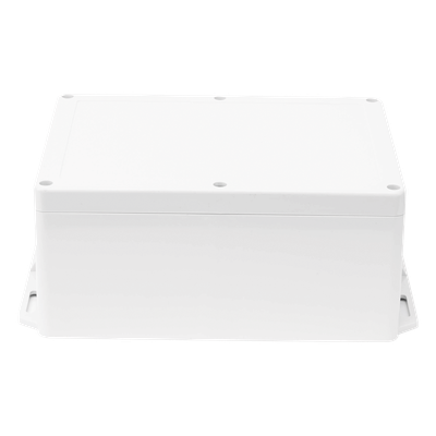 Gabinete para Exterior / IP65 / 220 x 160 x 100 mm / ABS / -20 a 60 °C / Orejas de Montaje Integradas
