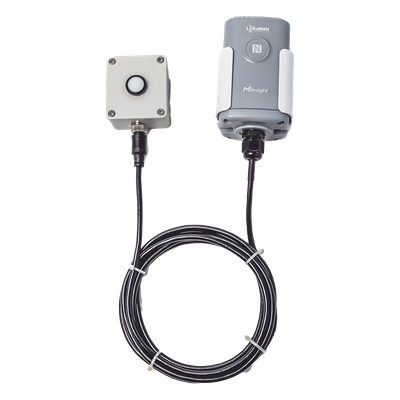 Sensor de Iluminación LoRaWAN / Rango 0-100,000 Lux / Alcance 15 km (49,200 ft) / IP67 / Batería 10 Años / Automatización BMS