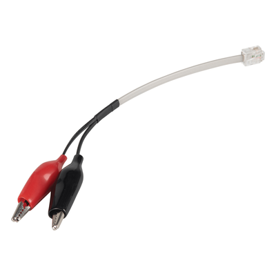 Cables de Repuesto para Probador de Red / Tone & Probe / RJ45-RJ45 / RJ11-Cocodrilo / 5.9'' (15 cm) / PVC-Policarbonato