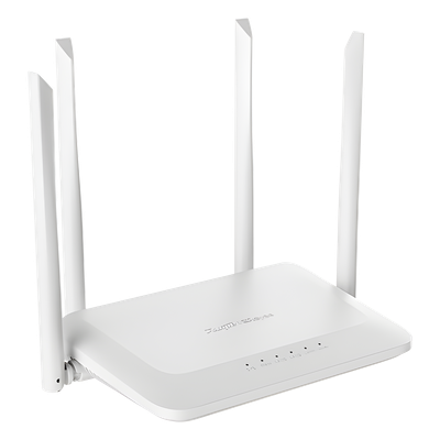 Router Wi-Fi 5 / Dual Band 1,200 Mbps / 4 Antenas 5 dBi / 96 Usuarios / Cobertura 30 m (98.4 ft) / Mesh