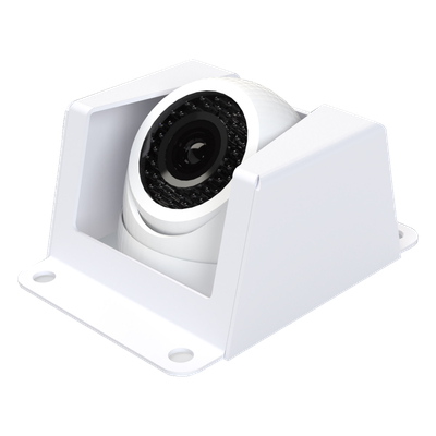 Protector de Acero Antivandálico / Domo Eye Ball / 89.5 x 69.8 mm / Compatibilidad Multi-Modelo