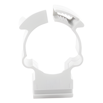 Soporte de Collar para Tubería / Diámetro 20 mm / PVC Autoextinguible / Libre de Halógenos / Montaje en Pared y Techo