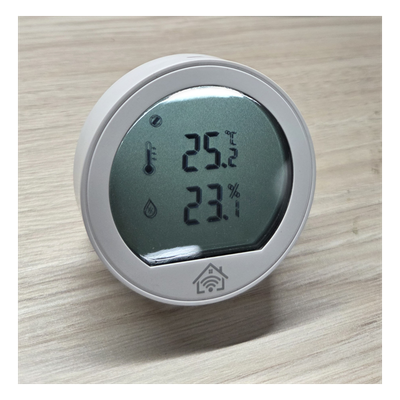 Sensor de temperatura y humedad / Pantalla LCD / ZigBee 2.4 GHz / -20°C a 60°C / 0-100% HR / CR2430