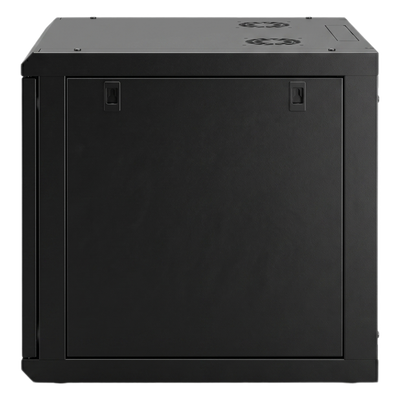 Gabinete de Pared / 6U Rack 19 in / Profundidad 635 mm (2.08 ft) / Cristal Templado / Carga 100 kg / Acero Reforzado