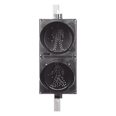 Semáforo Peatonal / Indicador Alto/Siga Estático / Diámetro 20 cm / LED de Alta Intensidad / 110 VCA / IP Hermético