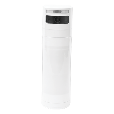 Sensor de Movimiento con Cámara IP / Detección Dual PIR + Microondas / 15 m (49.2 ft) / Ángulo Ajustable 90° a 180° / Inmunidad a Mascotas 40 kg / IP65
