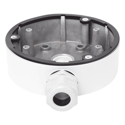 Caja de Conexiones para Cámara Domo / IP66 / Ø137 x 42 mm / 250 g / Exterior