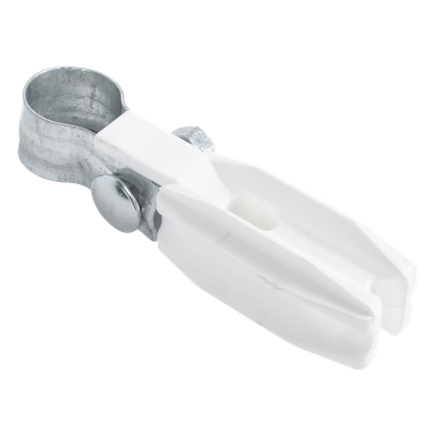 Aislador de Paso o Esquina / 33-38 mm (1.3-1.5 in) / Resina Virgen 100% / Abrazadera 6-14 mm / Protección UV / Anti-Arqueo
