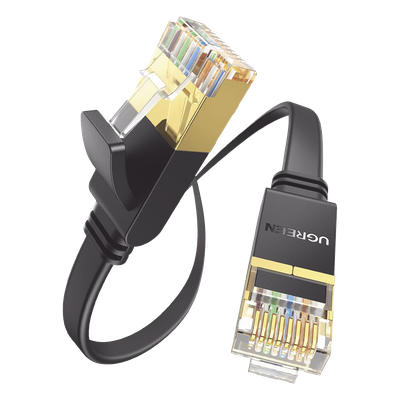 Cable Ethernet Plano / Cat7 U/FTP / 10 Gigabit / 600MHz / 2m (6.56 pies)