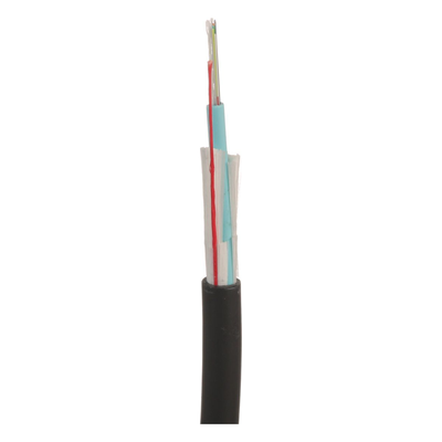 Cable de Fibra Óptica / 12 Hilos / Multimodo OM4 50/125 / Interior-Exterior / Loose Tube 250µm / Dieléctrico OFNR / 0.61 m (2 ft) Marcas
