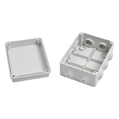Caja de Derivación Estanca / 10 Entradas / IP55 / IK08 / 150x110x70 mm / Libre de Halógenos / Exterior