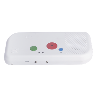 Terminal IP de Habitación / Código Azul / PoE / RFID 125 kHz / VoIP SIP / Perfil 33 mm / Cancelación de Eco