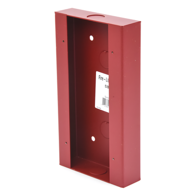 Caja de Montaje Superficial / Acero Rojo / 4.5 x 8.188 x 1.375 pulgadas / Interior Seco / Estaciones BG-12LR Series