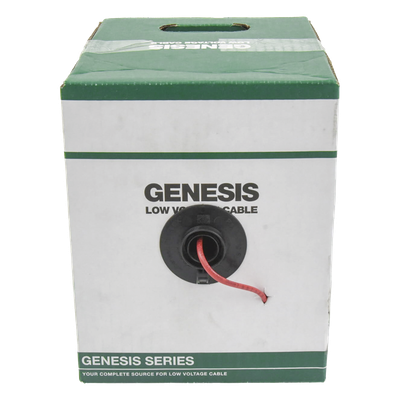 Cable de Alarma / 2x18 AWG / Riser FPLR-CL3R / Resistente al Fuego / 152 m (500 ft) / Color Rojo