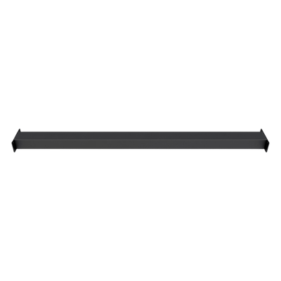 Perfil Rectangular de Interconexión / Acero 1200 mm (3.9 ft) / Ancho 56 mm (2.2 ft) / Soporte 100 mm (3.9 ft) x 40 mm (1.6 ft) / Radio de Esquina R4 mm
