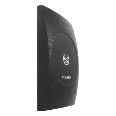 Lector de Proximidad RFID MIFARE / 13.56 MHz / Wiegand 34 Bits / IP65 / ISO14443A / 4.6 x 3 x 0.6 pulgadas / Exterior