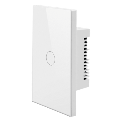 Interruptor Inteligente / 1 Gang / 800 W / 100-250 V / ZigBee / Vidrio Templado / Neutro Opcional