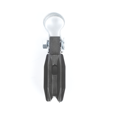 Aislador de Paso o Esquina / 1 Pulgada (25 mm) / Resina Virgen 100% / Anti-Arqueo / Acero Galvanizado / Tubería de Malla Ciclónica