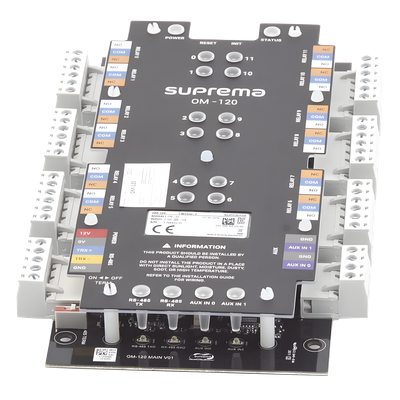 Módulo de Control de Elevadores / 12 Relés de Salida / Control hasta 192 Pisos / Comunicación RS-485 / 90 x 190 mm