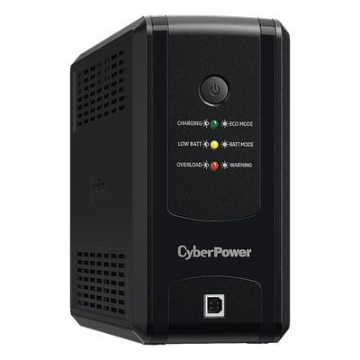 UPS de 550 VA / 275 W / Topología Línea Interactiva / AVR 86-148 Vca / 8 Salidas NEMA 5-15R / Puerto USB / Diseño Torre Compacto