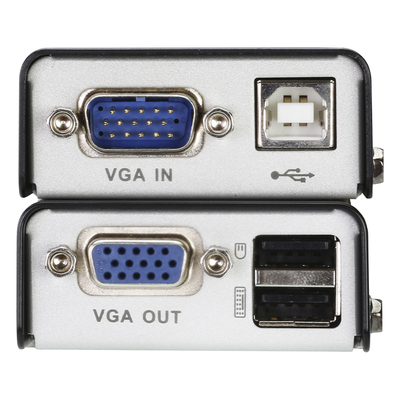 Extensor KVM USB / 1920 x 1200 @ 60 Hz / Hasta 100 m (328 ft) Cat 5e / Protección ESD 8kV/15kV / Ajuste Manual Deskew