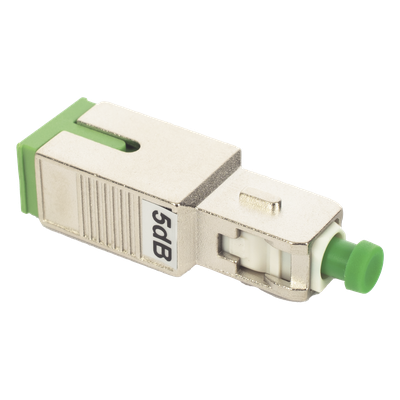 Atenuador Óptico / SC/APC Macho-Hembra / 5 dB / Monomodo / 1310-1550 nm / FTTx-DWDM