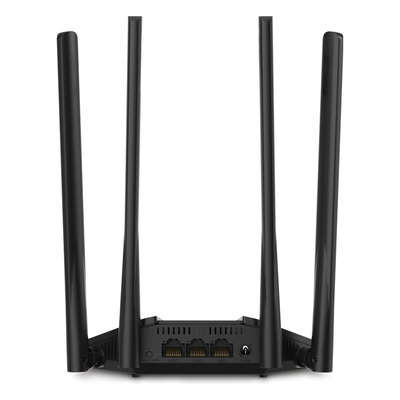 Router Inalámbrico / AC1200 / Dual Band / 3 Puertos Gigabit / MU-MIMO / Beamforming / 4 Antenas 5 dBi