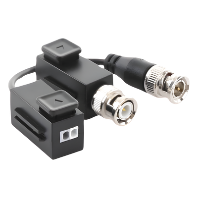 Transceptor de Video Pasivo / Hasta 8 MP (4K) / Distancia 400 m (1312.3 ft) / Inmunidad 60 dB / Audio por Coaxitron / Push Button