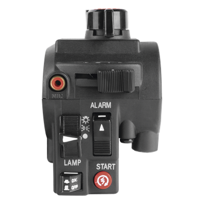 Controlador de Luces y Sirena / 12V DC / IP66 / Interruptor 4 Posiciones / Diseño Compacto