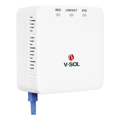 ONU Bridge EPON/GPON / 1 Puerto SC/UPC / 1 Puerto LAN Gigabit / Roseta Integrada / 91x91x41 mm / 4W