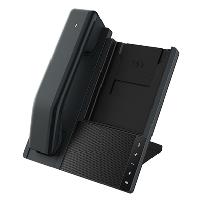 Estación Telefónica Todo en Uno / Bluetooth 5.4 / Handset Inalámbrico HD / Carga Inalámbrica Qi / Altavoz de Conferencia / Compatible PC y Smartphone