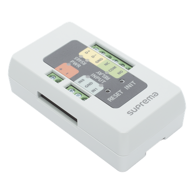Módulo de Conexión Segura / RS-485 / Entrada Sensor de Puerta / Salida de Relé / 12 VCC 100 mA / 36 x 65 x 18 mm