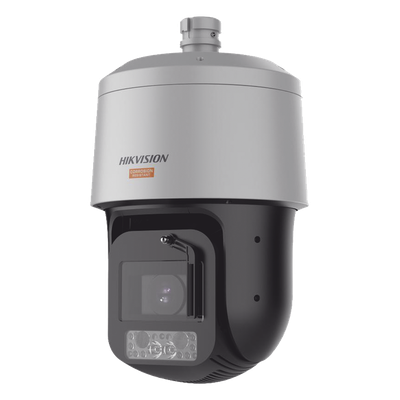 PTZ IP / 4 Megapixel / 42X Zoom / Dual Light 500 m IR / 100 m Luz Blanca / Polímero Anticorrosivo C5 / Auto-Seguimiento / DARKFIGHTER / EIS / IP67 NEMA 4X / 1640 ft IR / 328 ft Luz Blanca
