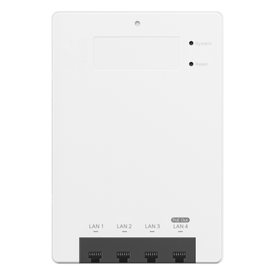Access Point Mesh Wi-Fi 6 / AX3000 / 4 Puertos Gigabit / 320 Usuarios / Diseño Ultra-Delgado 23.5 mm