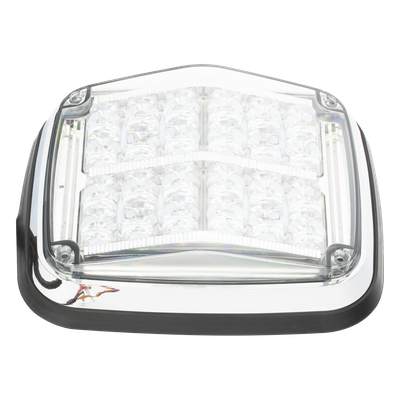 Luz de Advertencia LED / 24 LEDs / 11 Patrones de Destello / IP67 / 12-30 VCC / 9.5 W / SAE J845